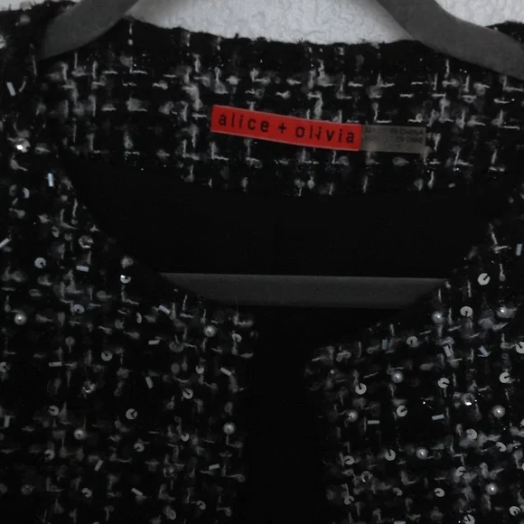 Alice + Olivia Embroidered Jacket/Blazer - Picture 2 of 3